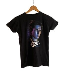 Archie Riverdale Black Short Sleeve T-Shirt Size Medium